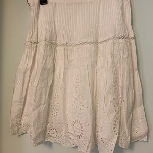 Polo by Ralph Lauren Skirts - Polo Ralph Lauren White Cotton Eyelet Skirt, 4 EUC Polo by Ralph Lauren Skirts - Polo Ralph Lauren White Cotton Eyelet Skirt, 4 EUC